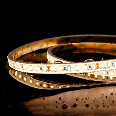 8mm PCB ancho 110v220v 10mm 180leds 3000K IP67 impermeable tablero de corte a presión SMD2835 luz de banda LED para hotel