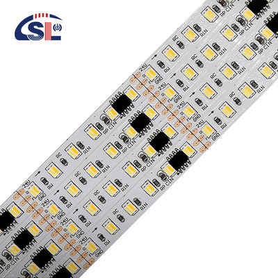 3- Flujo de agua corriente 12v24v 8mm 120leds 6500K Electroplate Blanco SMD2835 Luz de banda LED