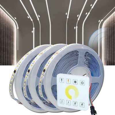 Flujo de agua corriente 12v24v 8mm 120leds 3000K-6500K Electroplate SMD2835 Luz de banda LED