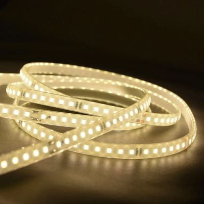 110v220v Impermeable 10mm 180leds 6500K Tabla de corte por inyección SMD2835 Luz de banda LED IP67