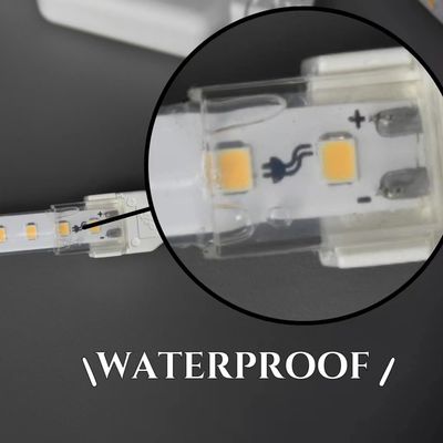 110v220v Impermeable 10mm 180leds 6500K Tabla de corte por inyección SMD2835 Luz de banda LED IP67