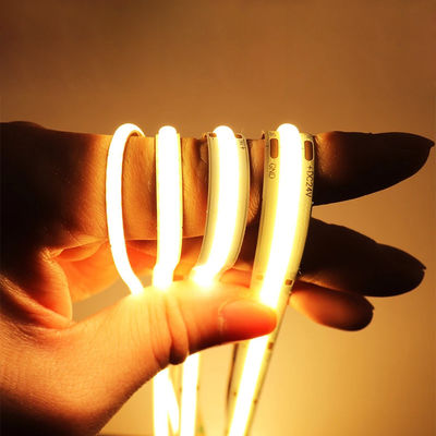 CE RoHs IP20 8mm Ancho 12V 24V 3000K 4000K 6500K Naturaleza cálida Luz de banda blanca flexible