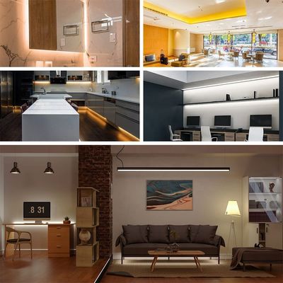 IP20 DC12V24V 8mm10mm Ancho 480Leds 3000K4000K6500K Flexible COB Led Strip Light para decoración exterior e interior