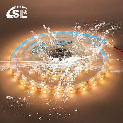 5V 8mm 320LEDs 3000K 4000K IP65 1cm Un corte de electroplata impermeable flexible COB luz de banda LED