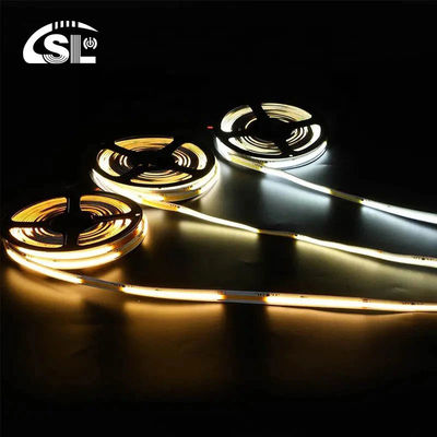 Peso del producto ((kg) 0,06 Luz de banda LED 12v24v 8mm 608leds 3000K-6500K COB SMD2835