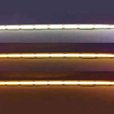 Peso del producto ((kg) 0,06 Luz de banda LED 12v24v 8mm 608leds 3000K-6500K COB SMD2835