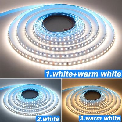 CCT 12V24V 8mm 120leds 3000K-6500K 35Copper Led Strip Light para el gabinete de retroiluminación de televisión