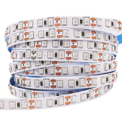 Control táctil 8mm 120leds 3000K Blanco cálido SMD2835 Luz de banda LED para decoración interior