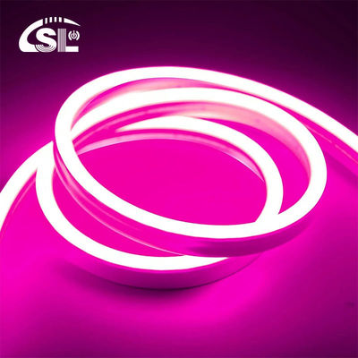 Hotel Popular Silicona Neón Flex LED rosa Neón Flex DC 12V IP65 Impermeable 8x16mm 120 LEDs/M