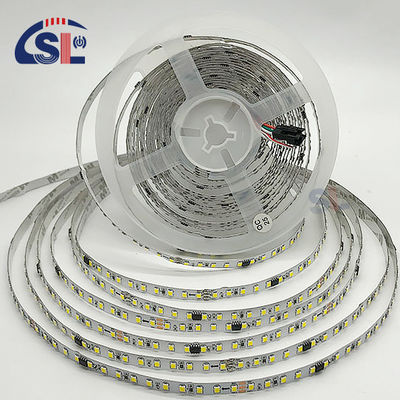 DC12V / 24V SMD2835 Electroplate PCB 240Ds 8mm Ra 80 4000K LED Light Strip para el hogar
