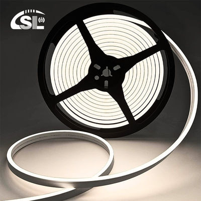 Flex de neón blanco natural 4000K Mini 24V 4x10mm IP65 a prueba de agua 168LED/m