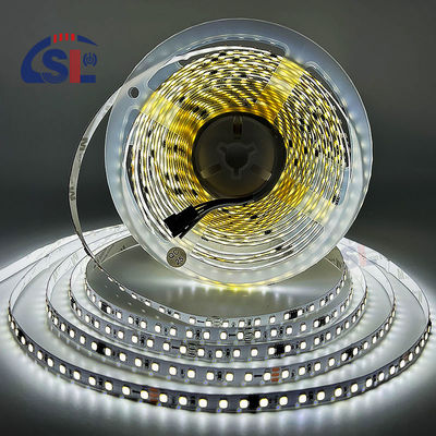 Luz LED para viviendas DC12V 24V SMD2835 PCB de electroplata 120Ds 8mm Ra 80 6500K en funcionamiento