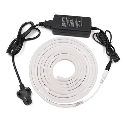 Neon Flex DC 12V IP65 Impermeable 8x16mm 120 LEDs/M Kit completo 12V para el funcionamiento de energía
