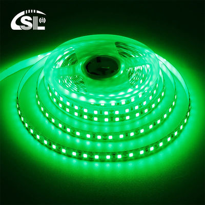 Calificación IP20 Alto brillo personalizado 5V 120LEDs Verde una luz una placa electroplata SMD2835 luz de banda LED