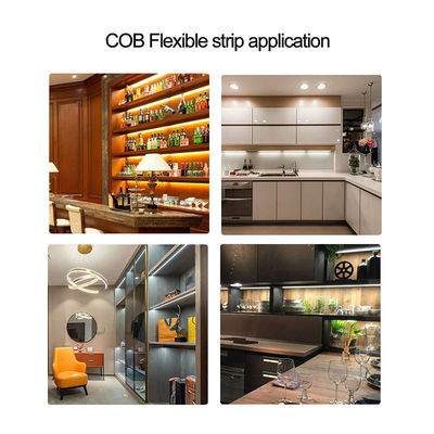 Material de plástico COB Luz de banda LED con alto lumen y temperatura de trabajo -20 50C