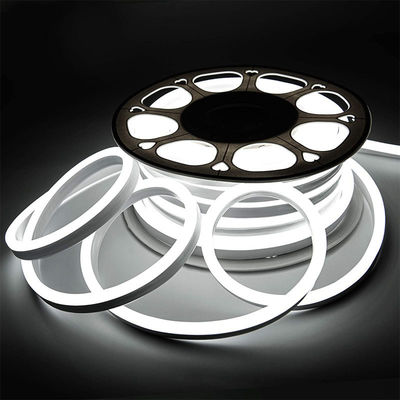 4100K Frío LED Blanco Neón Flex 24V DC Inalámbrico 8x16mm 120LEDs/m IP65 Impermeable Ideal