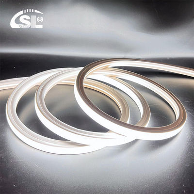 48V 16x16mm Forma plana Curva vertical IP65 LED a prueba de agua Neón Flex 6000K