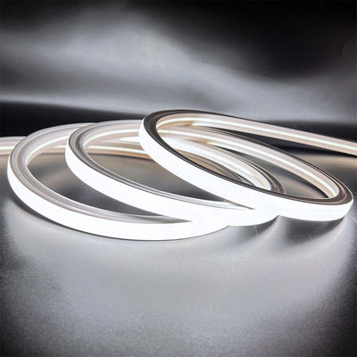 48V 16x16mm Forma plana Curva vertical IP65 LED a prueba de agua Neón Flex 6000K