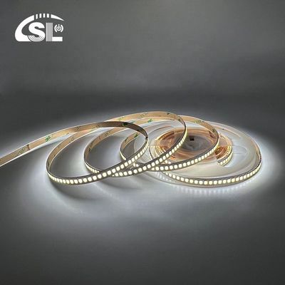 Decoración de interiores Luz de banda LED 12v24v 240leds 8mm 2700k 3000k 4000k 6500K Electroplata flexible SMD2835