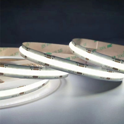 50000 horas de tiempo de trabajo CCT COB Luz de banda LED para TV Iluminación de fondo Decoración de gabinetes