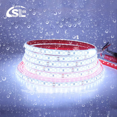 110V220V 8mm 120leds 3000K4000K6500K IP67 Junta de corte a presión a prueba de agua SMD2835 Luz de banda LED