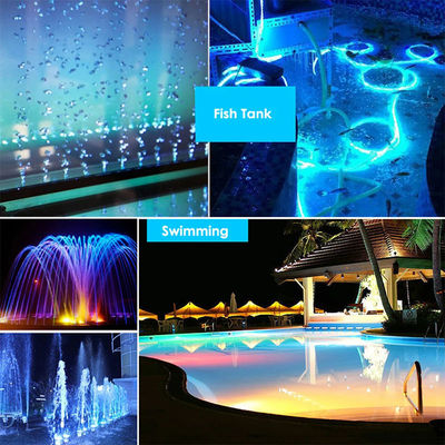 110v220v 8mm 120leds 6500k IP67 Junta de corte a presión a prueba de agua SMD2835 Luz de banda LED