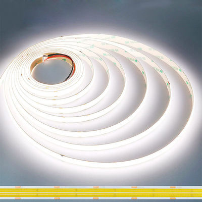 Alta densidad 8mm10mm 320leds 6500K Blanco COB Led Strip Light para decoración de interiores