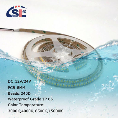 Impresora de agua 12v24v 240leds SMD2835 Luz de banda Led en 2700K-15000K Temperatura de color