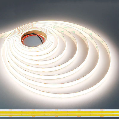 Iluminación inteligente COB Luz de banda LED para personalización en decoración interior de dormitorios de hoteles