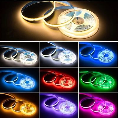 Personalización Luz de banda LED COB de alto brillo con índice de representación de color Ra de 90