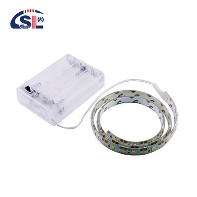 IP65 impermeable 5V 120leds 8mm 3000K Electroplate Blanco Caliente SMD2835 Luz de banda Led
