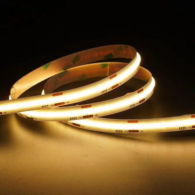 Ra 70/80/90 CCT COB Led Strip Light 8mm10mm 608leds 3000K-6500K para el gabinete de retroiluminación de televisión