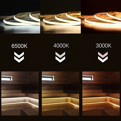 Tipo de elemento de luz de las cuerdas de luz de alta luminosidad impermeable personalización COB luz de banda LED