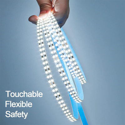 110v220v 240leds 10mm 3000K4000K6500K Flexible de corte a presión SMD2835 Luz de banda LED 1