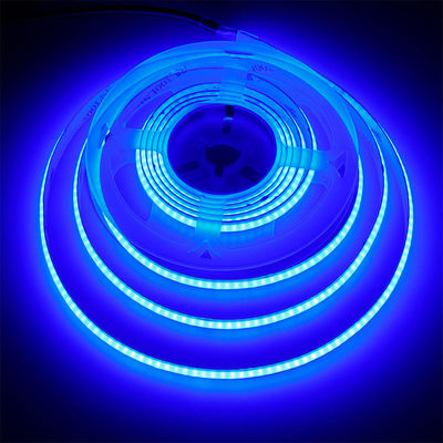 320leds 8mm azul flexible COB luz de banda LED para decoración interior y exterior -20 60C