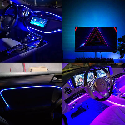 320leds 8mm azul flexible COB luz de banda LED para decoración interior y exterior -20 60C