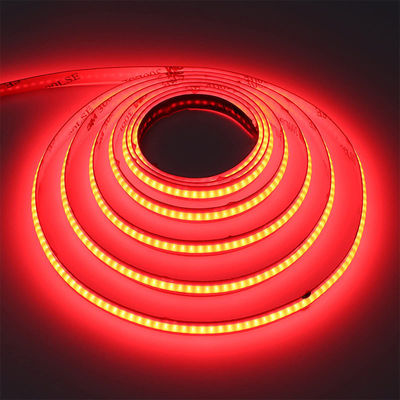 Luz de banda LED de color rojo 12V para decoración interior y exterior 8mm 320 LED