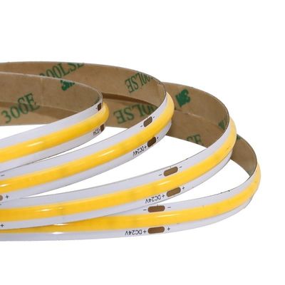 CCT COB Led Strip Light DC12V24V 8mm10mm ancho 608leds 3000K 6500K para decoración de interiores