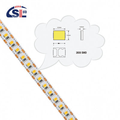120LEDs 8mm 4000K Natural Una luz una corte IP65 impermeable SMD2835 Luz de banda Led