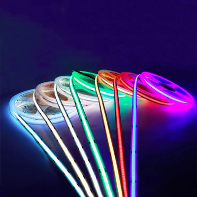 Flexible COB Led Strip Light 8mm10mm 12V24V 320Leds Rojo Dorado Amarillo Hielo Azul Azul Verde Púrpura para el dormitorio
