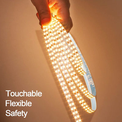 110v220v 10mm 240leds 3000K4000K6500K Tabla de corte a presión flexible SMD2835 Luz de banda LED
