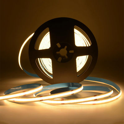 DC12V24V 8mm10mm 480Leds 3000K4000K6500K Caliente Blanco natural flexible COB Luz de banda LED