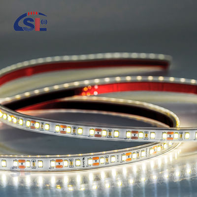 IP67 a prueba de agua 12V 24V LED Blanco Blanco caliente 2835 120LEDs/m para decoración de jardín al aire libre