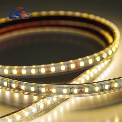 Lámina LED a prueba de agua 12V 24V Blanco Caliente Blanco 2835 120LEDs/m para decoración de jardín al aire libre