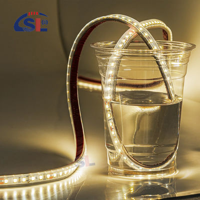 Lámina LED a prueba de agua 12V 24V Blanco Caliente Blanco 2835 120LEDs/m para decoración de jardín al aire libre