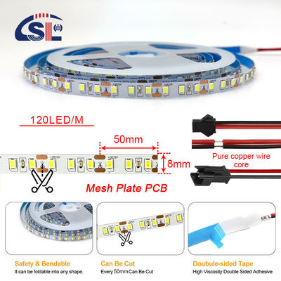 Tecnología de conectividad Bluetooth IP20 SMD2835 Luz de banda LED con súper brillo