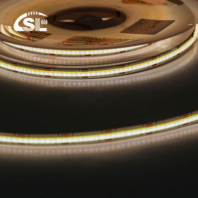 No resistente al agua 24v COB 320Ds 8mm Ra 80 CCT Tricolor Cob LED Light Strip