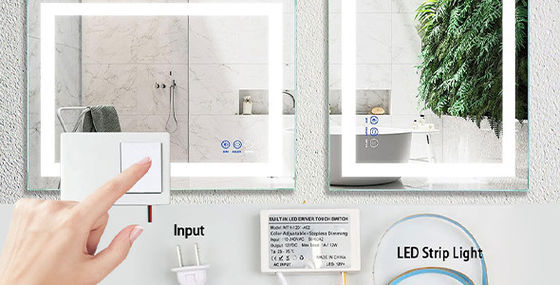 No resistente al agua 24v COB 320Ds 8mm Ra 80 CCT Tricolor Cob LED Light Strip