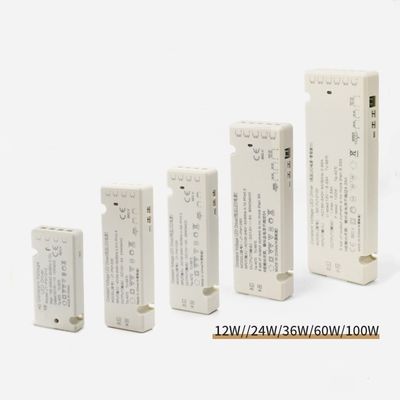 Fuente de alimentación de conmutación de 12V 24V DC AC190-240V Transformadores de iluminación silenciosa para luces LED