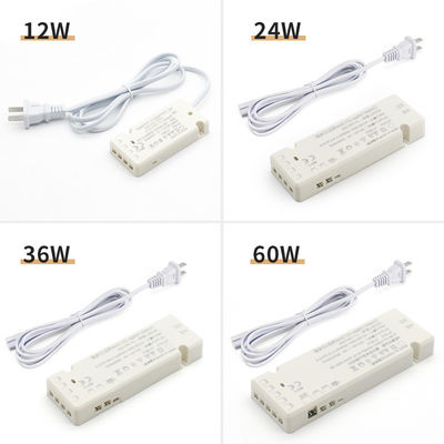 Fuente de alimentación de conmutación de 12V 24V DC AC190-240V Transformadores de iluminación silenciosa para luces LED